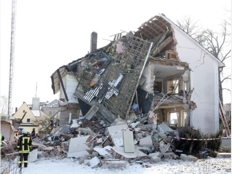 Dein Haus ist eingestrzt