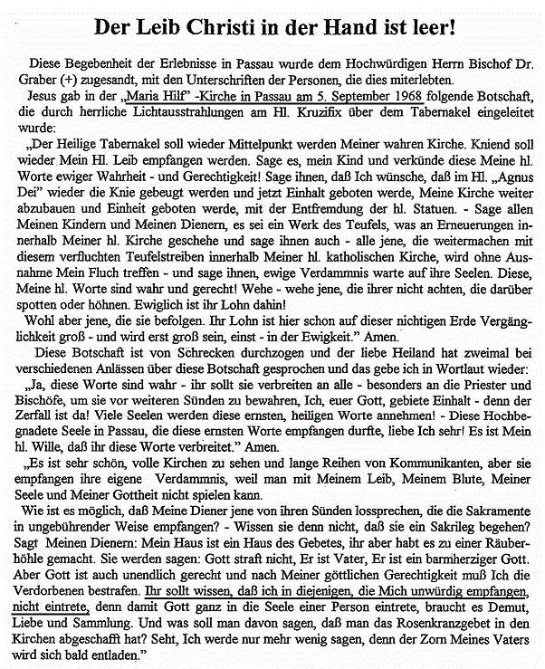 Leib Christi