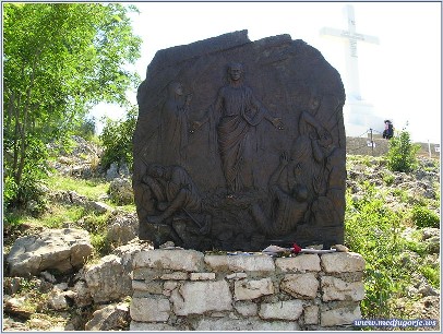 15. Station am Kreuzberg in Medjugorje