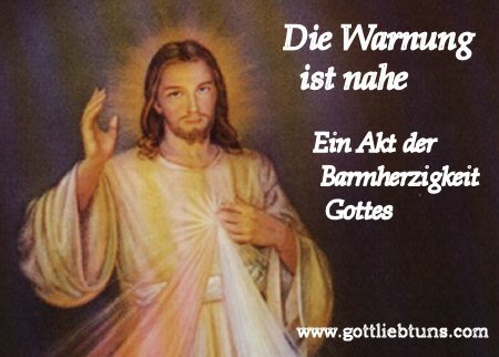 Die Warnung kommt bald, die Seelenschau im Lichte der Wahrheit